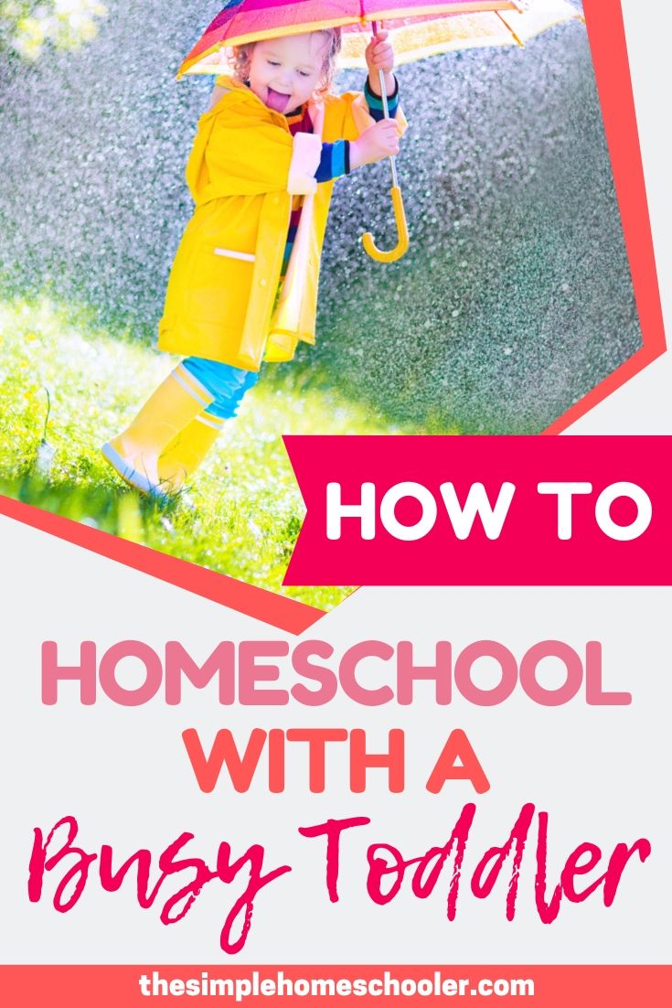 How to Homeschool With Toddlers And Not Lose Your Mind