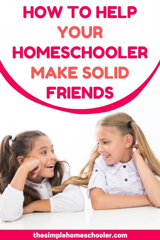 Worried about socializing your homeschooler? Looking for ideas to help them make friends? Been there! Let me save you time and money by sharing this awesome strategy I developed to get my children connected in a solid group of friends. It works!