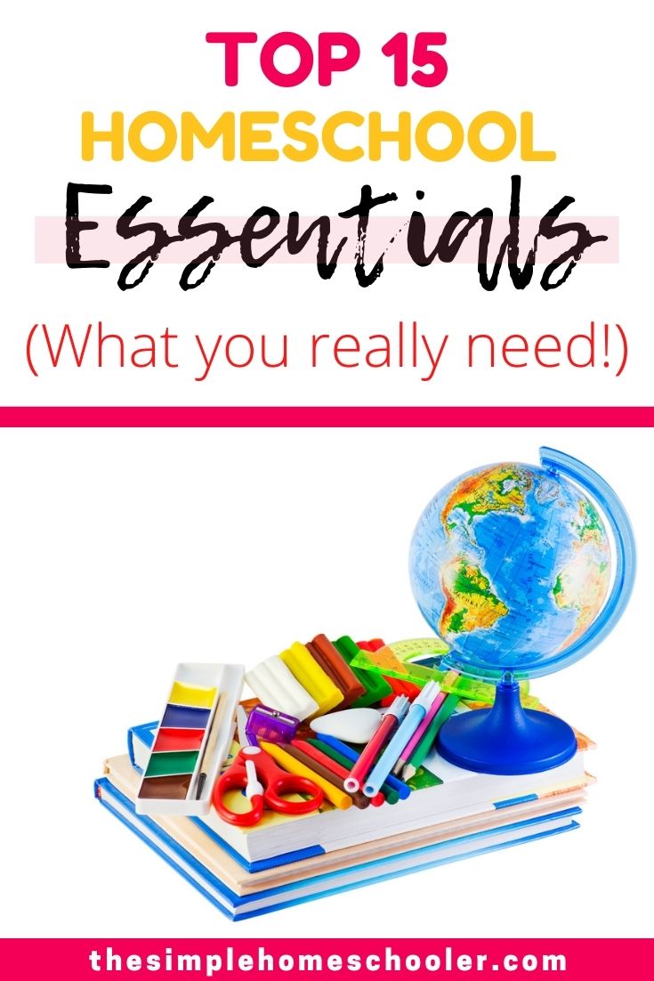 Homeschool Supply List: 27 Must-Haves for Your Homeschool! - A