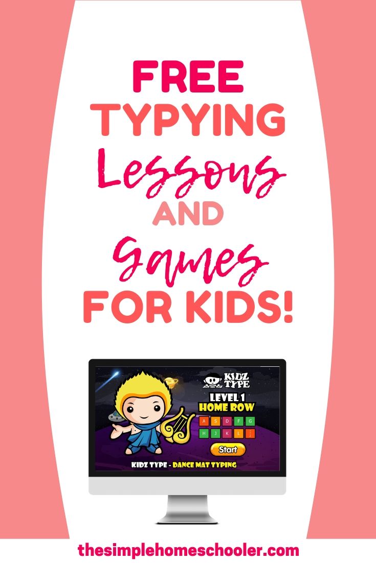 Looking for some free typing games and lessons for your kids? Kidztype is a FREE typing program packed with everything your kids will need to become fluent, speedy typists! The website is packed with super fun games that will have your kids begging for more! Click to check out my full review of this awesome resource.