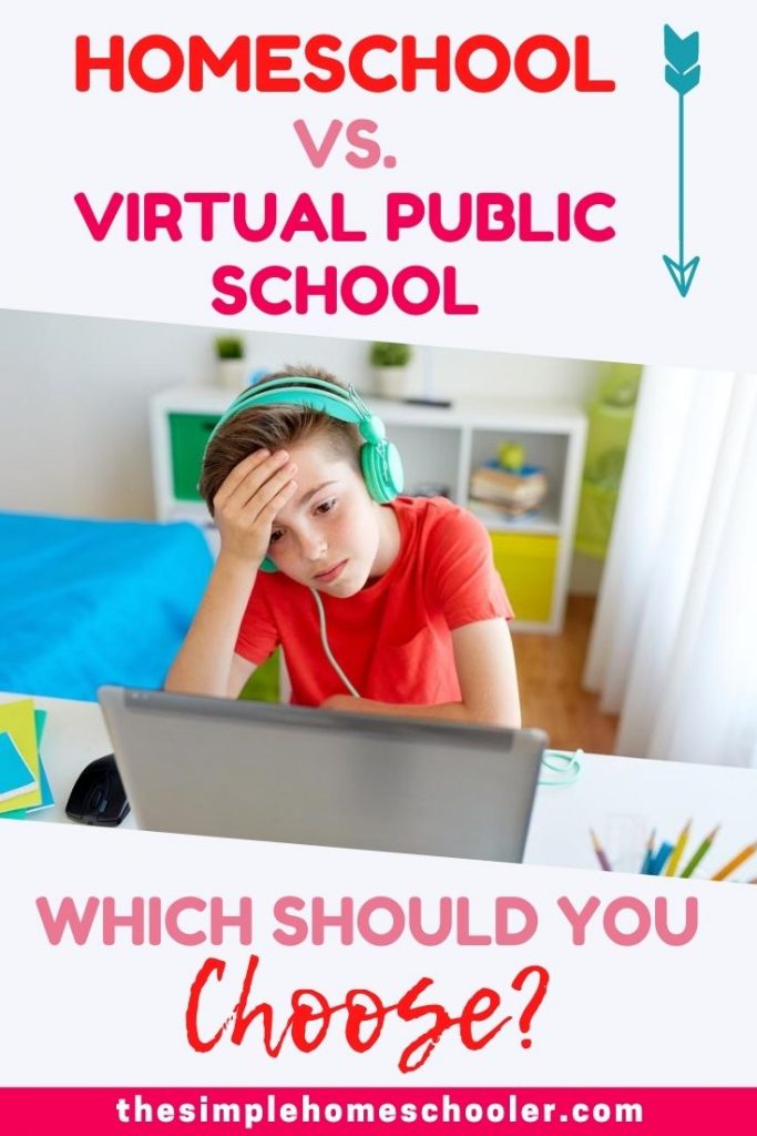 Homeschool Vs. Online School Which is Better? The Simple Homeschooler