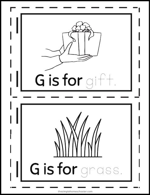 Letter G Worksheet Packet - 11