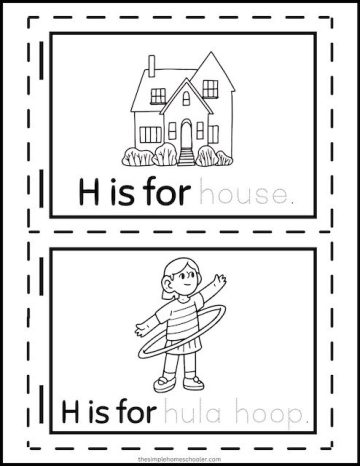 15+ Letter H Worksheets: Free &amp; Easy Print - The Simple Homeschooler