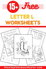 15+ Letter L Worksheets: Free &amp; Easy Print! - The Simple Homeschooler