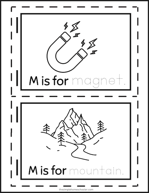 15+ Letter M Worksheets: Free &amp; Easy Print! - The Simple Homeschooler