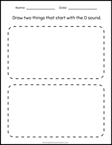 15+ Letter O Printables: Free &amp; Easy Print! - The Simple Homeschooler