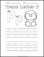 15+ Letter P Printables: Free &amp; Easy Print - The Simple Homeschooler