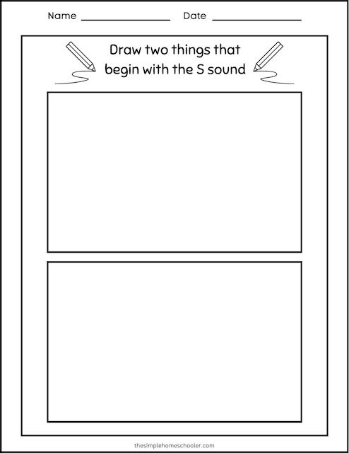 Letter S Worksheet 7