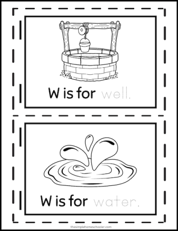 15+ Free Letter W Worksheets for Preschool and Kindergarten - The ...