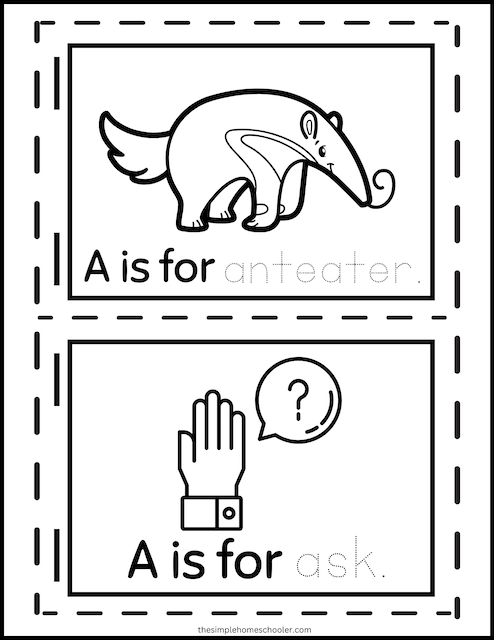 Letter A Worksheet 13