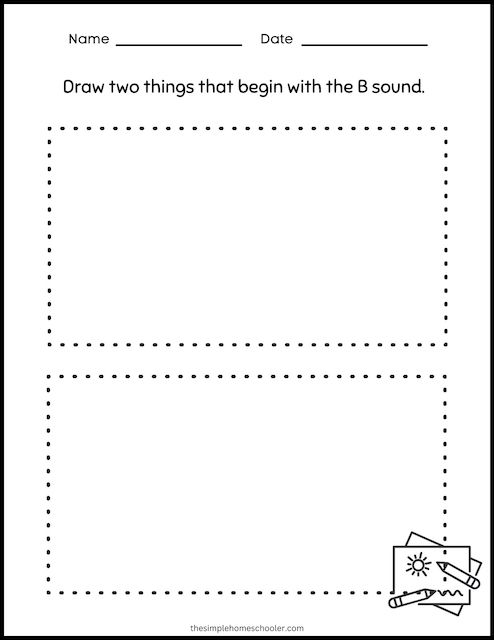 worksheets for preschool letter b Letter B Worksheet - 8