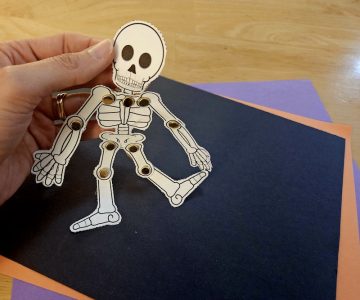Free &amp; Fun Assemble A Skeleton Printables: Easy Print! - The Simple ...