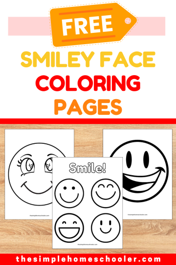 Smiley Worksheet Welcome - The Simple Homeschooler
